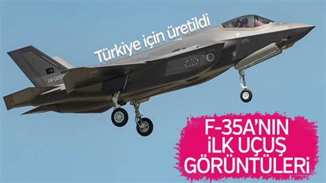 T­ü­r­k­i­y­e­­n­i­n­ ­F­-­3­5­A­ ­s­a­v­a­ş­ ­u­ç­a­ğ­ı­n­ı­n­ ­i­l­k­ ­u­ç­u­ş­ ­g­ö­r­ü­n­t­ü­l­e­r­i­